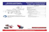 Operación y mantenimiento para incendios serie CS F-1031 · PDF filepara la operación y el mantenimiento de la válvula de entrada Monarch: • F-1031, ... Los filtros de zinc de