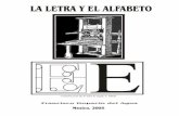 LA LETRA Y EL ALFABETO E - Libro Esoterico 3/36024141-Dopacio... · curva quedó reducida a un simple trazo. En la llamada letra semiuncial, que se utilizo entre los siglos V y IX