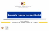 Desarrollo regional y competitividad - bcrp.gob.pe · PDF fileEl 7º lugar en el Índice de Competitividad Regional de CENTRUM Perú: Índice de Competitividad Regional, 2011 Rk Región