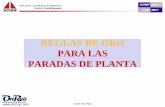 REGLAS DE ORO PARA LAS PARADAS DE PLANTA · PDF fileAsociación Colombiana de Ingenieros ... Indicadores de Frecuencia y severidad de accidentalidad ... Riesgos en Personas, Otros