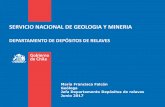 SERVICIO NACIONAL DE GEOLOGIA Y MINERIA - · PDF fileOrigen de los Depósitos de Residuos Masivos Mineros Botaderos de Estériles----- Minerales de Baja ley ----- Extracción Minera