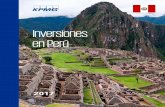Inversiones en Perú - KPMG | US · PDF fileLa costa peruana es una de las regiones más áridas del mundo ... motivo de la explotación de recursos naturales como el guano, poderoso
