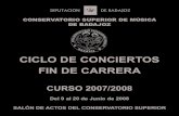 Concierto Fin de Carrera1 -  · PDF fileSonata para Violín y Piano n.º 3 Re Menor, op. 108 Allegro ... comenzó sus estudios de piano en dicha ... Claude Debussy