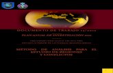 MÉTODO DE ANÁLISIS PARA EL ESTUDIO DE  · PDF file4.4- Métodos de análisis de conflictos ... las meta-inferencias de los enfoques cuantitativos y cualitativos usados sólo son