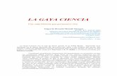 LA GAYA CIENCIA - liada.net - LA GAYA CIENCIA.pdf · La Gaya Ciencia (Die fröhliche Wissenschaft) – por otra parte - fue una de las obras capitales de Friedrich Nietzsche, escrita