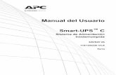Manual del Usuario - apc. · PDF filede la red pública se restablezca a niveles seguros o hasta que las baterías se ... una falla en el suministro de energía de la red pública.