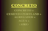CONCRETO - Arquitectura y Educación - INICIOaducarte.weebly.com/uploads/5/1/2/7/5127290/8c_concreto.pdf · tipos de concreto 2. concreto armado: