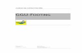 Cap GGU-Footing  · PDF fileEl estudio de la capacidad portante del suelo se realiza de acuerdo a la DIN 1054 en el estado límite GZGGZZGZ ---- 1C 11CC 1C