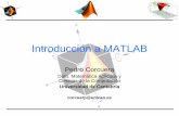 Introducción a MATLAB - personales.unican.espersonales.unican.es/corcuerp/Matlab_Simulink/Slides/Matlab_intro.pdf · Comandos de limpieza en la ventana de ... short e. long e. short