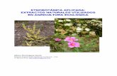 EXTRACTOS NATURALES UTILIZADOS EN · PDF fileChrysanthemum cinerariaefolium; también están presentes en algunos alcaloides de la familia de las solanáceas o crucíferas. Es insecticida