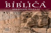 ARQUEOLOGÍA BÍBLICA 3 - · PDF file2 Editorial L a arqueología bíblica, como todas las disciplinas científicas, ha evolucionado mu-cho con la llegada de las nuevas tecnologías