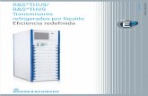 R&S®THU9 / R&S®THV9 Transmisores refrigerados por · PDF fileRegulación de voltaje y reducción del factor de cresta Sistema de refrigeración por líquido efi ciente ... (RMS)