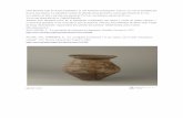Pyrenae 9 Urtx. Revista Cultural de l’Urgell 5 · PDF fileUrna bicònica amb la carena arrodonida i el coll fortament estrangulat i convex. La vora és bisellada per la seva cara