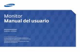 Monitor Manual del usuario - audentia-gestion.frSE650C]WebManual-Spanish.pdf · Antes de usar el equipo lea este manual para evitar fallas y ... cliente de Samsung 62 ... ya que el