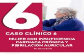 CASO CLÍNICO 6 - catedratrombosis.comcatedratrombosis.com/wp-content/uploads/2017/03/casoclinico06.pdf · CASO CLÍNICO - Mujer con Insuficiencia Cardiaca Crónica y Fibrilación