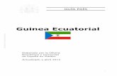 Informe Secretaría: Guía País - Camara de · PDF fileCOMERCIALES DE LA QUE EL PAÍS ES MIEMBRO ... el 32% a cargo de una mujer. ... ingresos entre la población ecuatoguineana ha