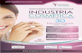 “Innovación y desarrollo de la Cosmética”... · 8:00pm - 5:00pm “Innovación y desarrollo de la Cosmética” LIMA - PERÚ LIMA - PERÚ PRESENTACIÓN La industria cosmética