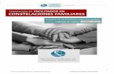 CONSTELACIONES FAMILIARES - Instituto Valenciano · PDF file- Constelaciones organizacionales. Pertenencia y orden en las organizaciones. Constelaciones en pequeñas empresas y en