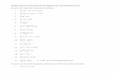 EJERCICIOS: INTEGRALES INMEDIATAS. …yoquieroaprobar.es/_pdf/01130.pdfEJERCICIOS: INTEGRALES INMEDIATAS. MATEMÁTICAS II. Resuelve las siguientes integrales inmediatas: 1. ∫ 3x3−5x2