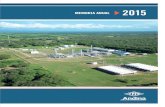MEMORIA ANUAL 2015 - ypfb- · PDF file- Campo Sábalo: el campo de ... 2014 por una capacidad de procesamiento de gas natural ... La actual construcción de la Planta de Licuefacción