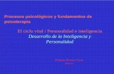 El ciclo vital / Personalidad e inteligencia · PDF file• Inteligencia visual-espacial • Inteligencia Interpersonal • Inteligencia Intrapersonal • Inteligencia Física-Cinestésica