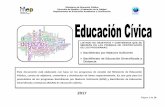 educacion_civica_bachillerato_2017_0 - Profe Patricia · PDF fileMinisterio de Educación Pública Dirección de Gestión y Evaluación de la Calidad Departamento de Evaluación Académica