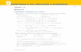Soluciones a los ejercicios y problemas - Matematicas 5 · PDF file5 Soluciones a los ejercicios y problemas PÁGINA 114 RACTICA Ecuaciones: soluciones por tanteo 1 ¿Es 3 o –2 solución