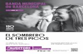 (1886-2016) el SOMBrerO De TreS piCOS - · PDF fileEl temps i la durada del concert són aproximats. Mitjà patrocinador PROGRAMA 13 1 / ADOLF VENTAS Amposta 1919 - Barcelona 2014