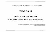 TEMA 3 METROLOGÍA -  · PDF filemetrologÍa equipos de medida gs – ensayos fÍsico-quÍmicos pág. 3