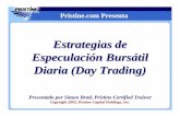 Estrategias de Especulación Bursátil Diaria (Day Trading) · PDF fileHerramientas del Trading Intra-Día Herramientas del Trader Intra-Día Herramientas Gráficas: Gráficos Intra-Día