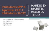 Inhibidores DPP-4 MANEJO EN Agonistas GLP-1 · PDF fileInhibidores DPP-4 Agonistas GLP-1 Inhibidores SLGT2 Dr. Guillermo Villar Zamora MIR 4 MFyC CS Sárdoma 15/11/2016 MANEJO EN DIABETES