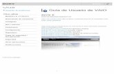 Guía del usuario de VAIO | página top - docs.sony.com · PDF fileGuía de Usuario de VAIO Serie E ... 1. Guía del usuario de VAIO Atrás ... a un formato para su lectura por medio