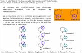 TEMA 9: SISTEMAS PENTAGONALES CON VARIOS …ocw.usal.es/eduCommons/ciencias-biosanitarias/quimica-organica-ii/... · Isotiazol Pirazol H. TEMA 9: ... La estructura mediante formas