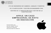 APPLE. UN CASO EMPRESARIAL DE ÉXITO EN …innovacionconstruccion.blogs.upv.es/files/2014/11/APPLE-2013.pdf · ÍNDICE 1. Origen de la empresa 2. Productos y trayectoria empresarial