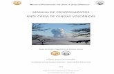 MANUAL DE PROCEDIMIENTOS ANTE CAIDA DE  · PDF fileManual de Procedimientos ante Caída de Cenizas Volcánicas Grupo de Estudio y Seguimiento de Volcanes Activos