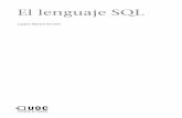El lenguaje SQL - GiAnNcA | Gnu/Linux, Servidores, Redes ... · PDF file2.5. Consultas a una base de datos relacional ... SQL en sus SGBD relacionales, con lo qu e este lenguaje adquirió