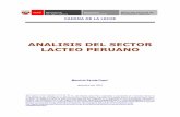 Analisis del sector lacteo peruano - · PDF file3 INTRODUCCIÓN Paralelo al abordaje histórico, de la auditoria del último ciclo y del Derecho alimentario, aspectos ya tratados sobre