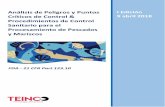 Análisis de Peligros y Puntos Críticos de Control ... · PDF filecapacitaciones reconocidas por la FDA para la aplicación de HACCP a productos pesqueros (o ... F&V, y jugos; en