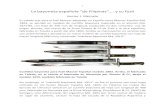 La bayoneta española de Filipinas . y su · PDF file2 mostrar en la cruceta la marca constituida por una cruz recruzada. También cuentan con esta marca los cuchillos bayoneta Md.