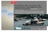 Análisis de riesgo s de usuarios pasajeros de motocicletas ... · PDF fileEl tratamiento de la seguridad vial de los pasajeros ... 1. Análisis general de la accidentalidad amparada
