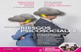 EVALÚA LOS RIESGOS PSICOSOCIALES - · PDF fileDepresión Ansiedad Estrés son la causa de accidentes y bajas laborales Mejorar las condiciones de trabajo y la calidad de vida laboral