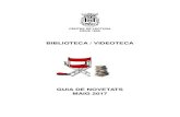 BIBLIOTECA / VIDEOTECA -  · PDF filecentre de lectura reus 1859 biblioteca / videoteca guia de novetats maig 2017