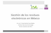 Gesóndelosresiduos electrónicos’en’México’ -  · PDF fileii.’ Esquemas’ de’ negocio’ (alianzas,’ apoyo’ en