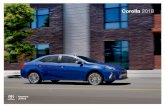 Corolla 2018 - New Cars, Trucks, SUVs & Hybrids | Toyota ... · PDF fileAdmira tu propio andar. El Toyota Corolla 2018. Mira nada más, yendo a tu destino y dominando el mundo. Llega