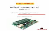 MikroProgrammer 22 - Electrónica y nica 4y Servicio Contenido Inicio Instalación Conecte mediante el cable USB, el MikroProgrammer 22 a un puerto disponible de la Computadora de