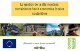 Presentación de PowerPoint - ¿Qué es?congresoparamos.minambiente.gov.co/images/documentos/presentaci... · Colombia 1 Ecuador Per ... Turismo de naturaleza ... Plantas con potencial
