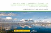 MANUAL PARA LA DETERMINACIÓN DE LAS …hispagua.cedex.es/sites/default/files/hispagua_documento/... · Internacional (Convención de Ramsar), el tratado firmado ya en 1971 y que