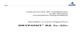 DRYPOINT ®®®® RA RA 3c33cc3c- ---32c32c32cbeko-technologies.asia/fileadmin/downloads/manuals/drypoint_ra/ra... · tabla transcribiendo los ... Estos secadores de ciclo frigorífico