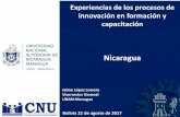 Experiencias de los procesos de innovación en formación y ...teleeducacion.net/egpp/sites/default/files/2017-08/12 EXPOSICION... · Símbolos patrios Cayos Miskitos, Costa Atlántica