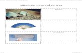 vocabulario para el verano - · PDF filegafas de sol abanico aire acondicionado vocabulario para el verano GoConqr ... piscina GoConqr - Transforma la forma en la que aprendes https: